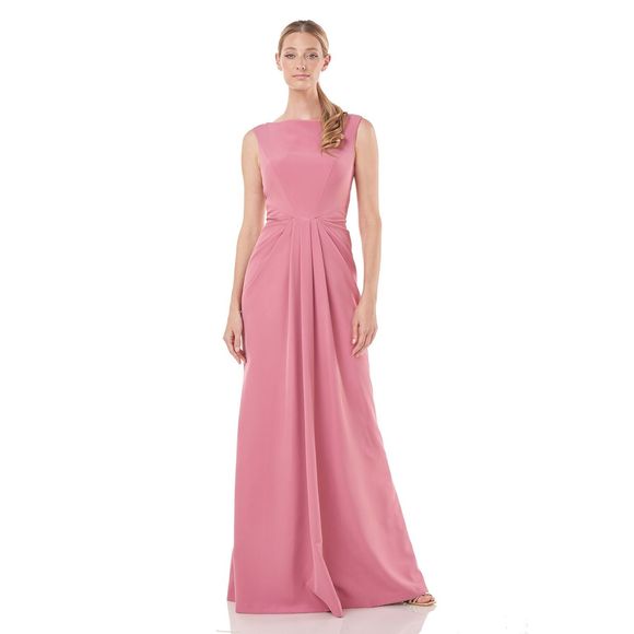NWT Kay Unger Sansa Stretch-Crepe Gown Size 8 $318 - Picture 1 of 10